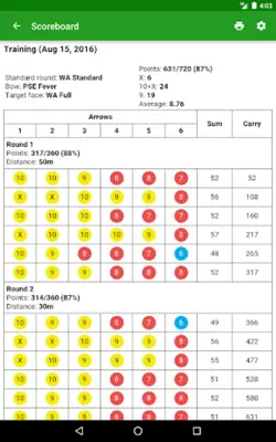 MyTargets Archery android App screenshot 11