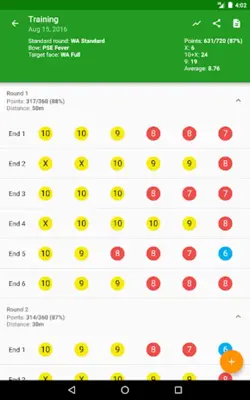 MyTargets Archery android App screenshot 12