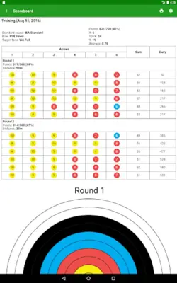 MyTargets Archery android App screenshot 3